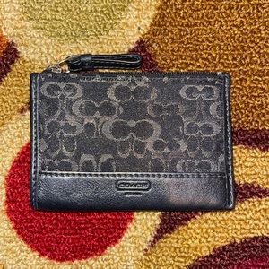 Coach Zippered Card Wallet